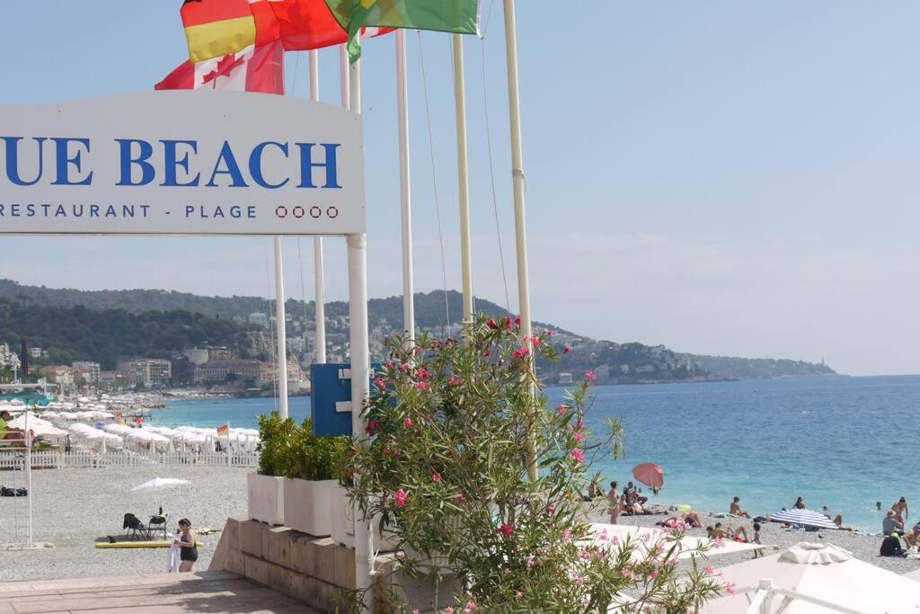 Mediterranee - un trois pièces à deux pas de la plage Nice Exterior foto